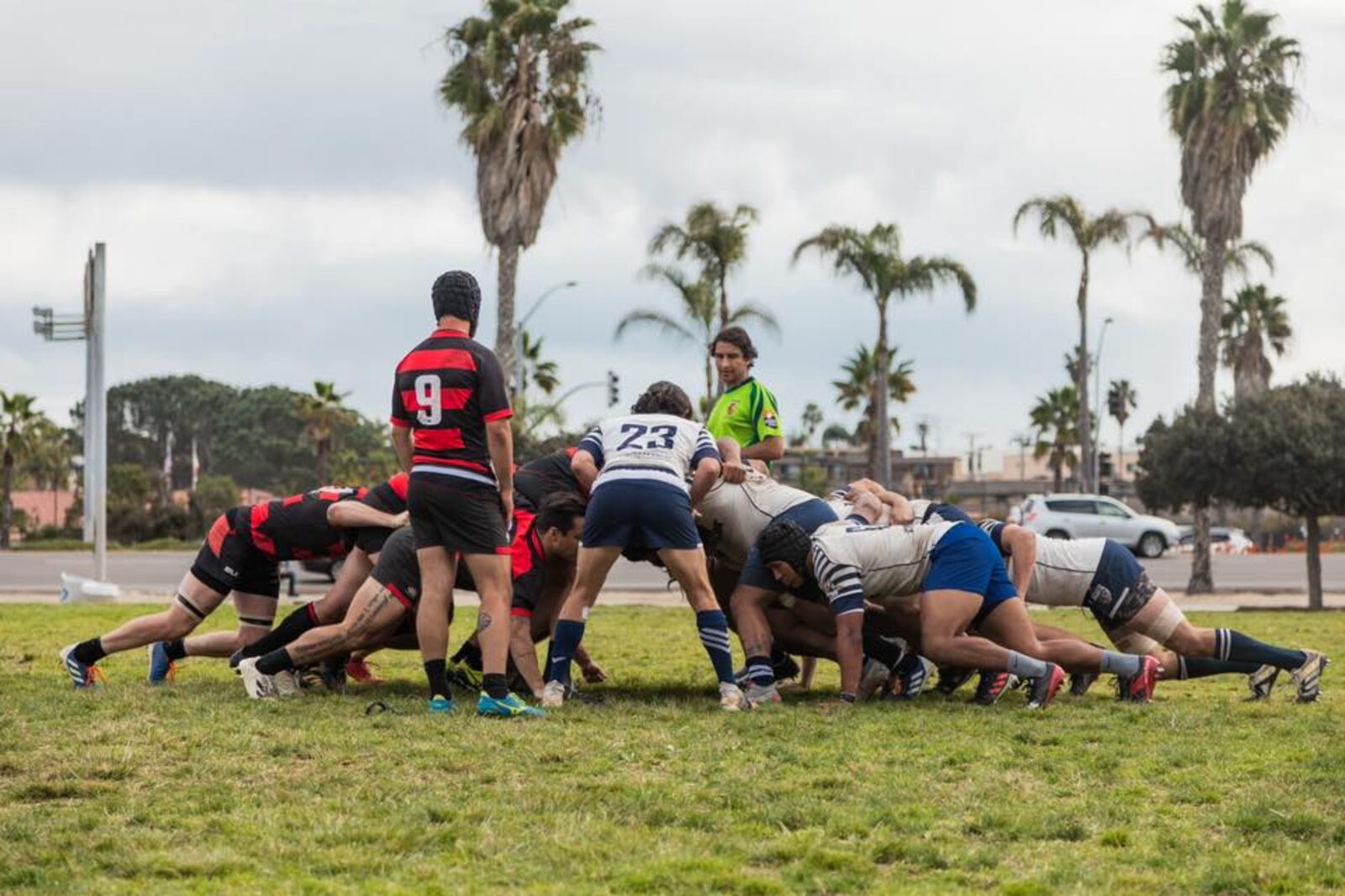 OMBAC scrum at Robb Field